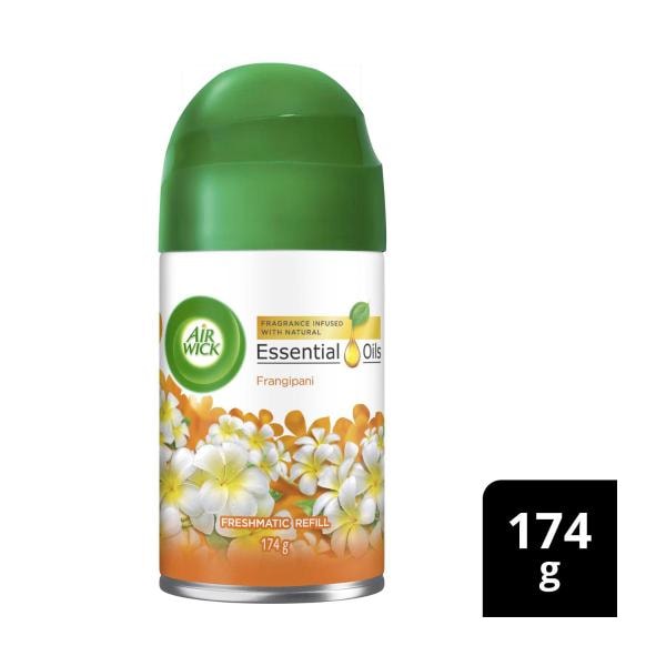 Air Wick Essential Oils Freshmatic Frangipani Air Freshener Refill | 174g