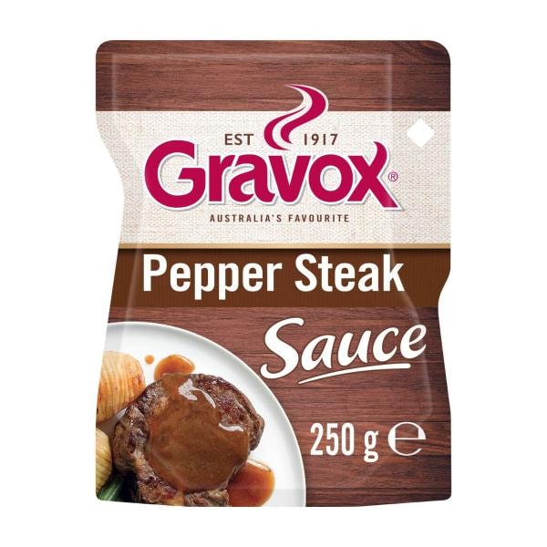 Gravox Pepper Steak Sauce Family Pack Liquid Pouch | 250g