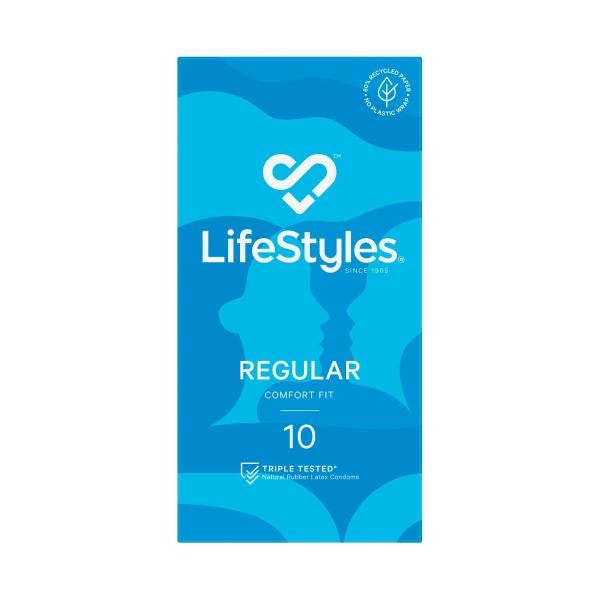 Lifestyles Regular Condoms | 10 pack