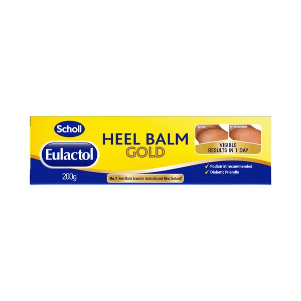 Scholl Eulactol Foot Care Gold Heel Balm | 200g