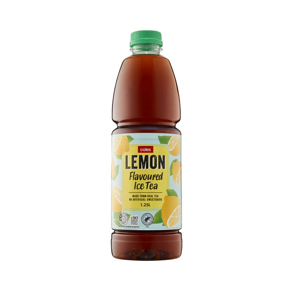 Coles Lemon Flavoured Ice Tea | 1.25L