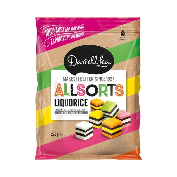 Darrell Lea Allsorts Liquorice | 270g