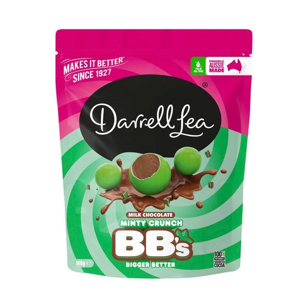 Darrell Lea Minty Crunch BB's | 168g
