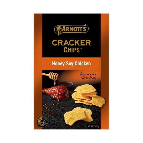 Arnott's Cracker Chips Honey Soy Chicken | 150g