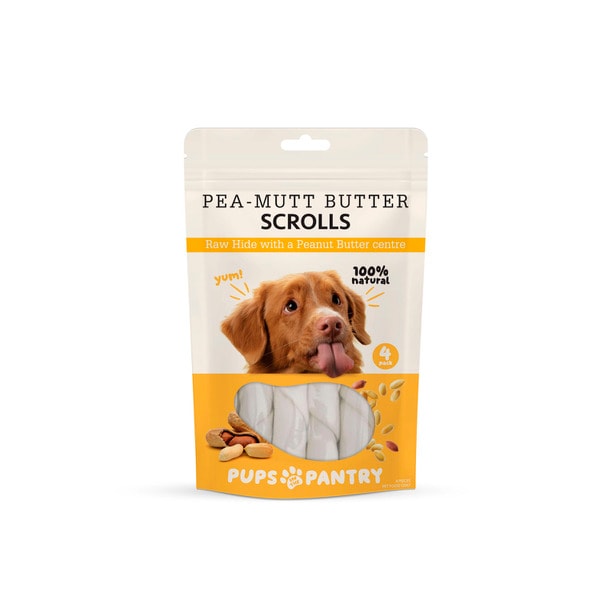 Pups In The Pantry Peamutt Butter Scrolls 4 Pieces | 1 Pack