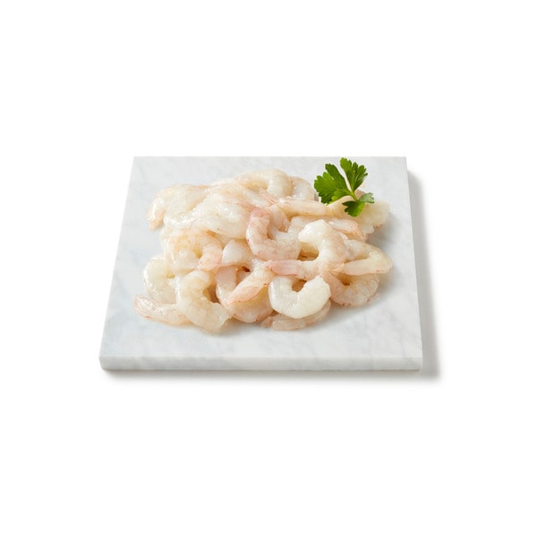 Coles Deli Thawed Australian MSC Raw Peeled Banana Prawn Meat | approx. 250g