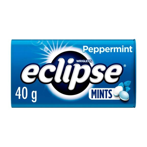 Eclipse Peppermint Sugar Free Mints Tin | 40g