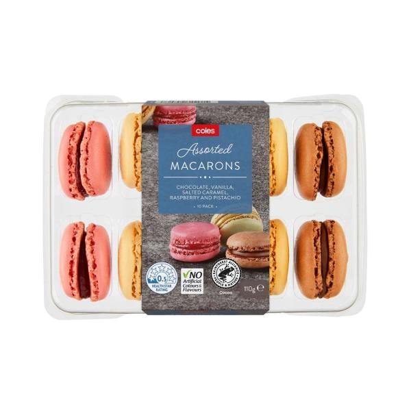 Coles Macarons Selection | 10 pack