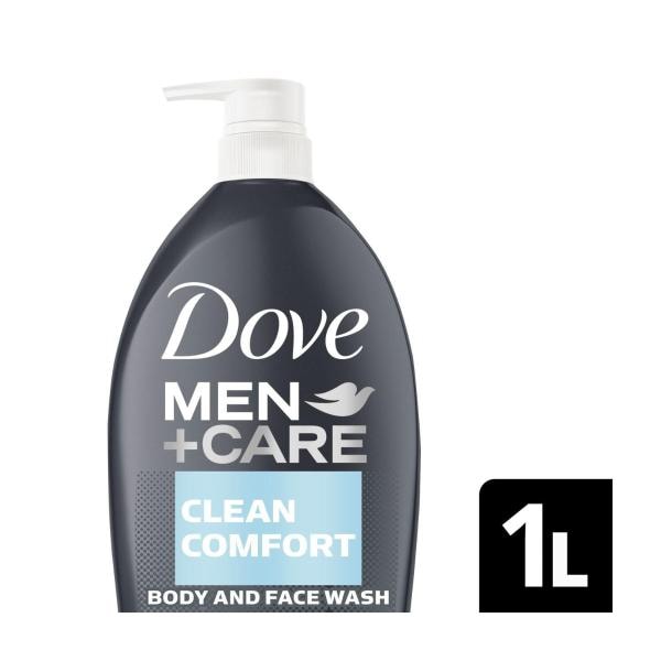 Dove Men+Care Clean Comfort Body And Face Wash | 1L