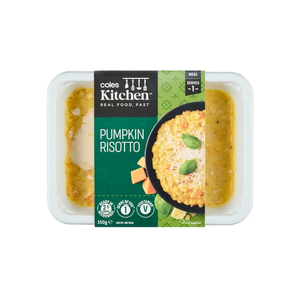 Coles Kitchen Pumpkin Risotto | 350g