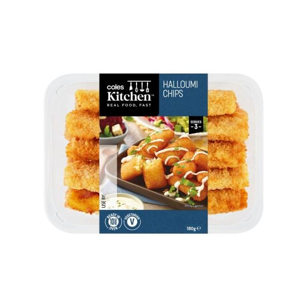 Coles Kitchen Halloumi Chip | 180g