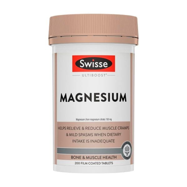 Swisse Ultiboost Magnesium To Support  Muscle Health | 1 pack