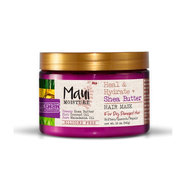 Maui Moisture Heal & Hydrate + Shea Butter Hair Mask For Dry & Damaged Hair | 340g