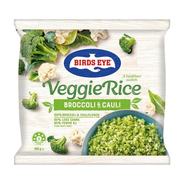 Birds Eye Frozen Broccoli & Cauliflower Rice | 500g