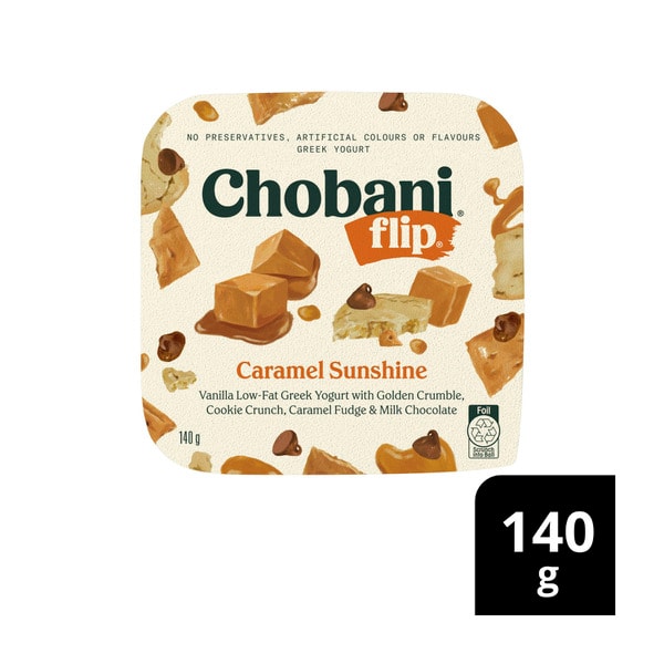 Chobani Caramel Sunshine Flip Yoghurt | 140g