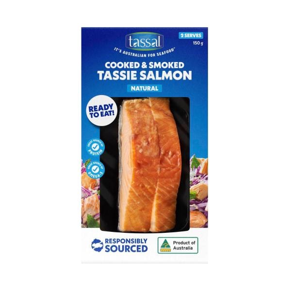 Tassal Hot Smoked Salmon Natural | 150g