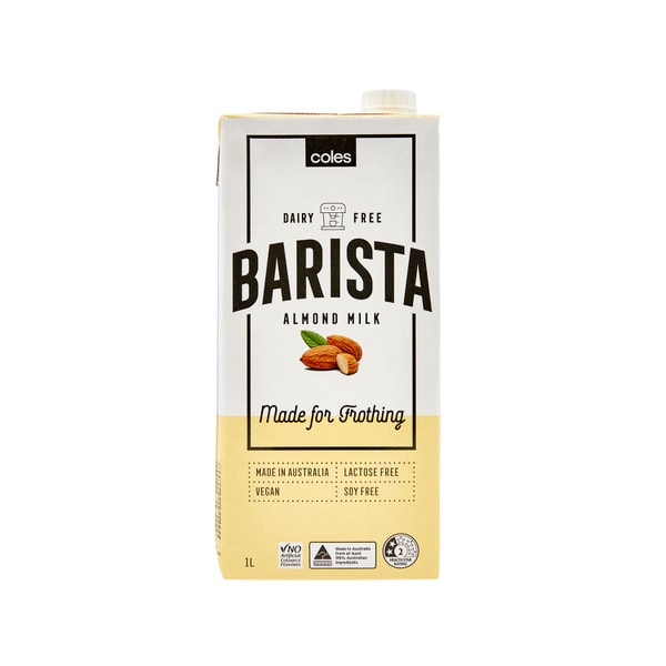 Coles Dairy Free Barista Almond Milk | 1L