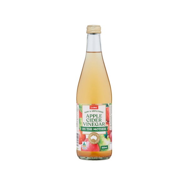 Coles Raw Apple Cider Vinegar | 500mL