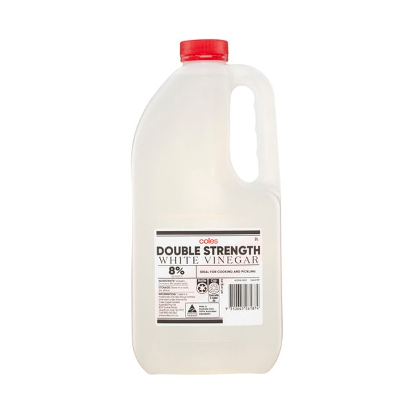 Coles Double Strength White Vinegar | 2L