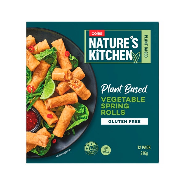 Nature's Kitchen Vegetable Spring Rolls | 216g