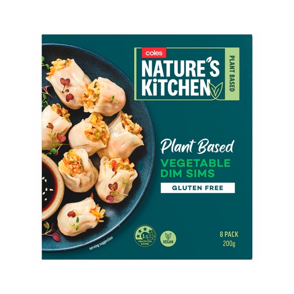 Nature's Kitchen Nature's Kitchen Vegetable Dim Sims | 200g