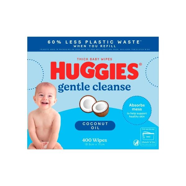 Huggies Thick Baby Wipes Coconut Oil  | 1 pack