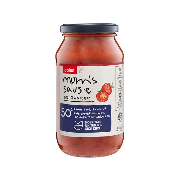 Coles Mum's Sause Bolognese | 500g