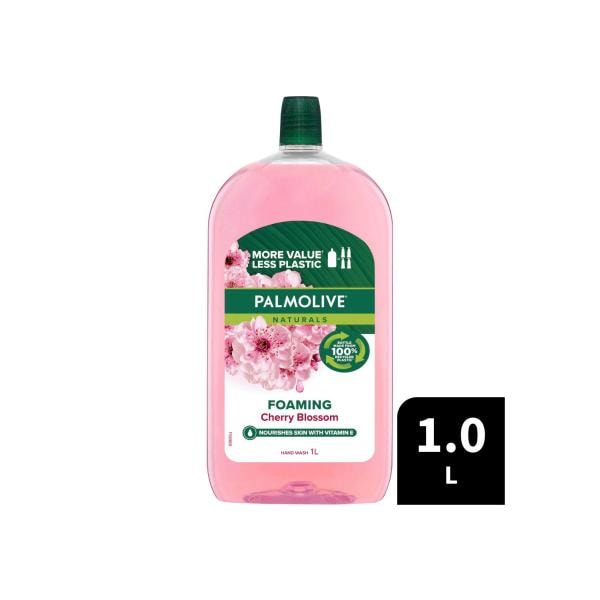 Palmolive Japanese Cherry Blossom Foaming Hand Wash Sanitiser Liquid Refill | 1L