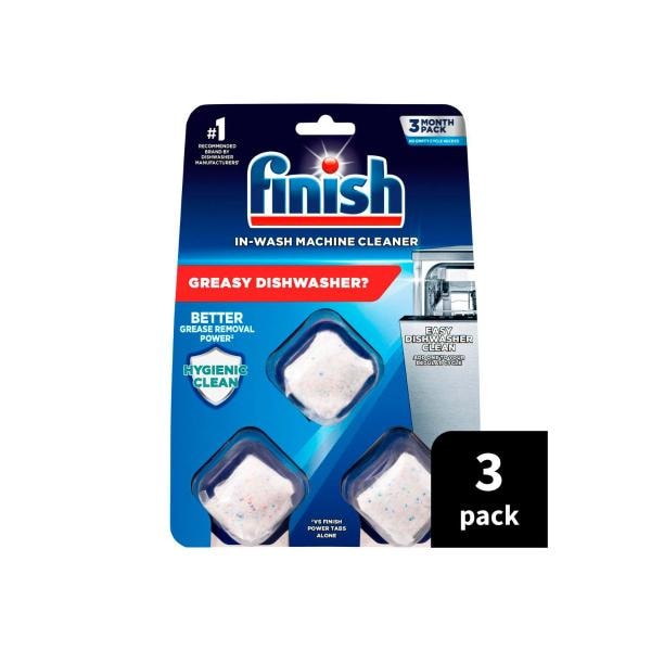 Finish Dishwasher Cleaner Tablets | 3 pack