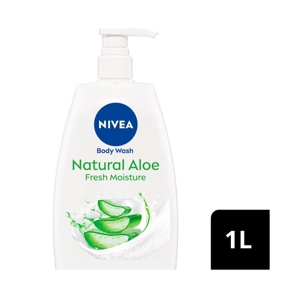 Nivea Aloe Vera Moisture Fresh Shower Gel & Body Wash | 1L
