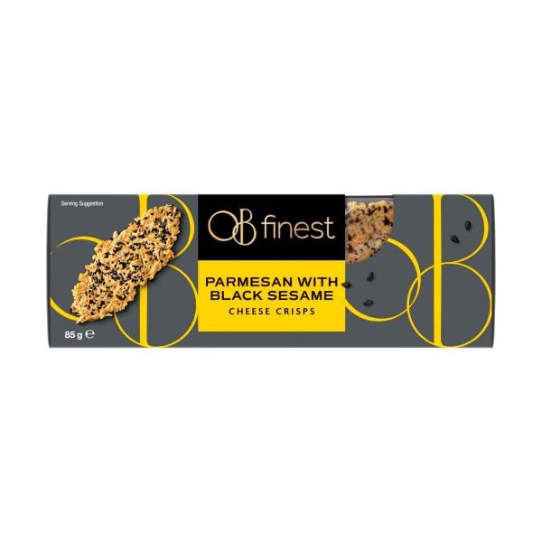 OB Finest Parmesan Crisps With Black Sesame | 85g