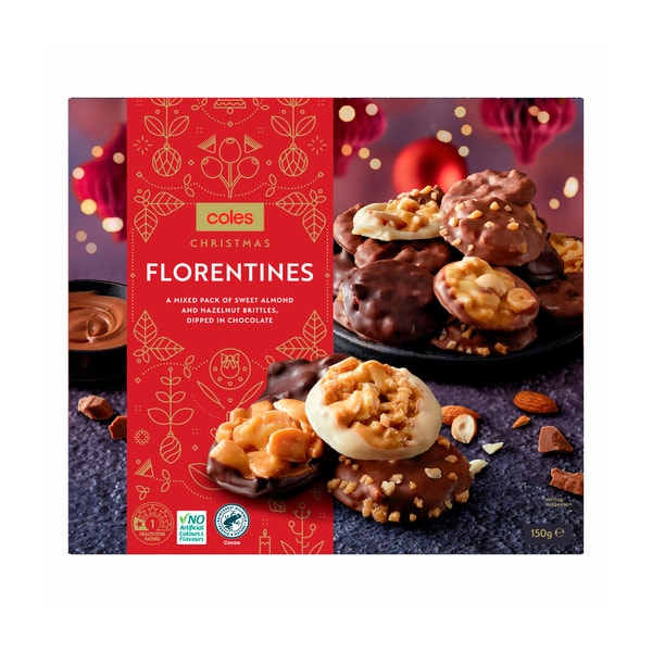 Coles Festive Florentines | 150g