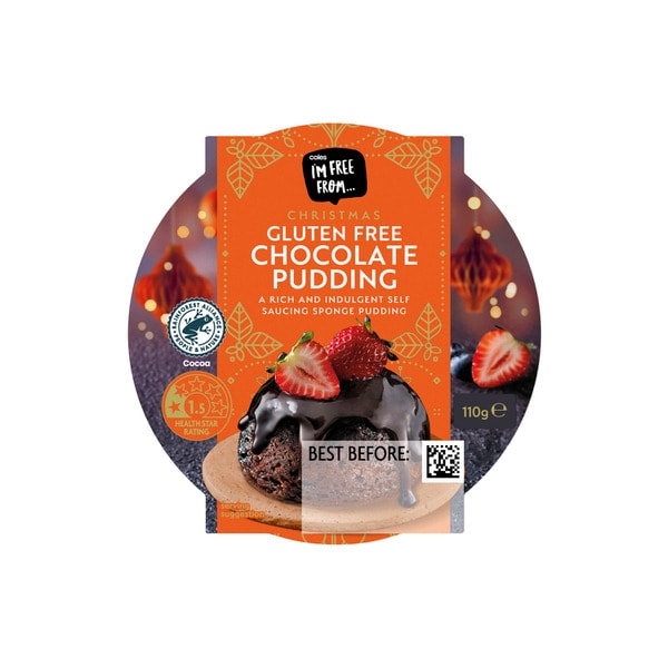 Coles I'M Free From Chocolate Pudding | 110g