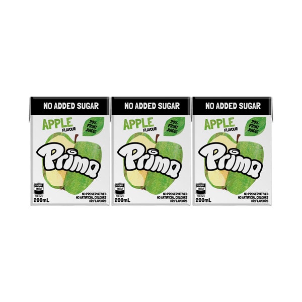 Prima Apple Fruit Drink Multipack 200mL | 6 pack