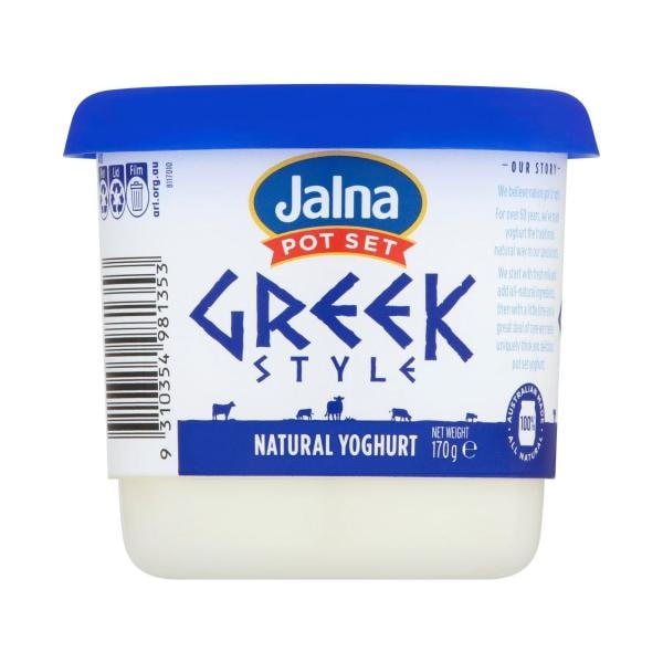 Jalna Pot Set Yoghurt Natural Greek | 170g