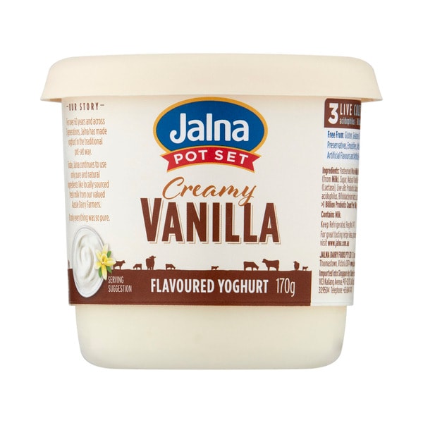 Jalna Pot Set Yoghurt Vanilla | 170g