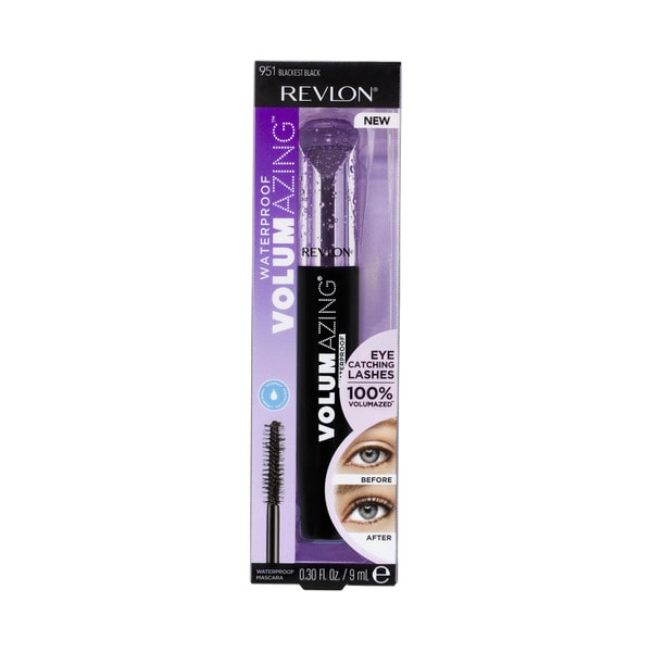 Revlon Voulmazing Waterproof Blackest Black Mascara | 9mL