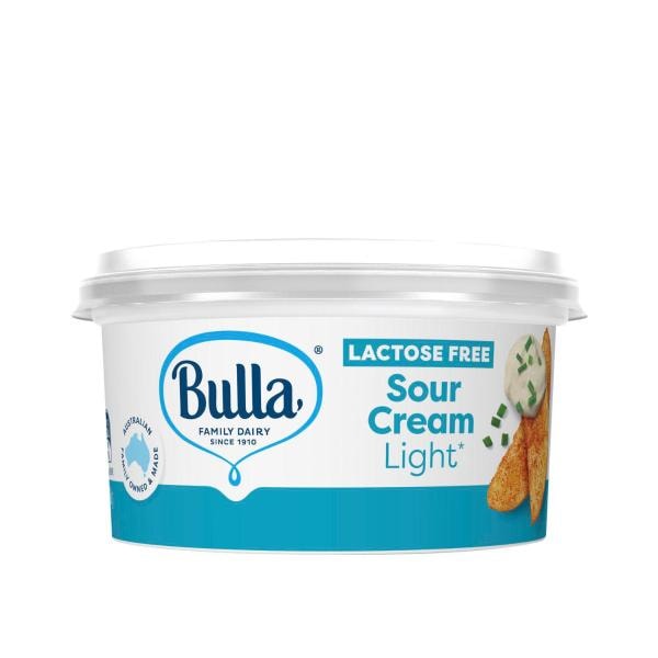 Bulla Lactose Free Light Sour Cream | 200mL