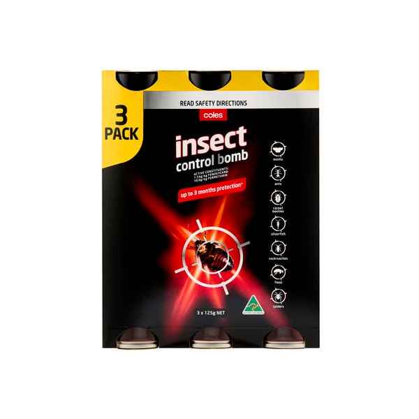 Coles Insect Control Bomb | 3 pack