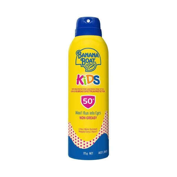 Banana Boat SPF 50+ Simply Protect Sunscreen Kids Lotion Spray | 175g