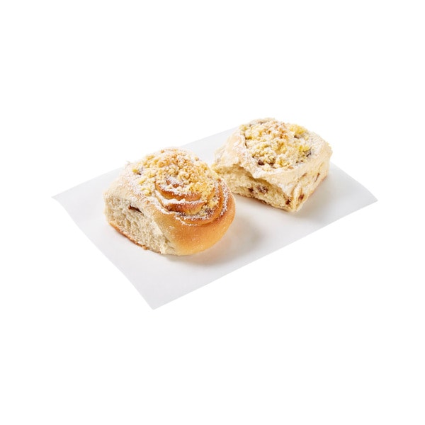 Coles Bakery Apple Crumble Scroll | 2 pack
