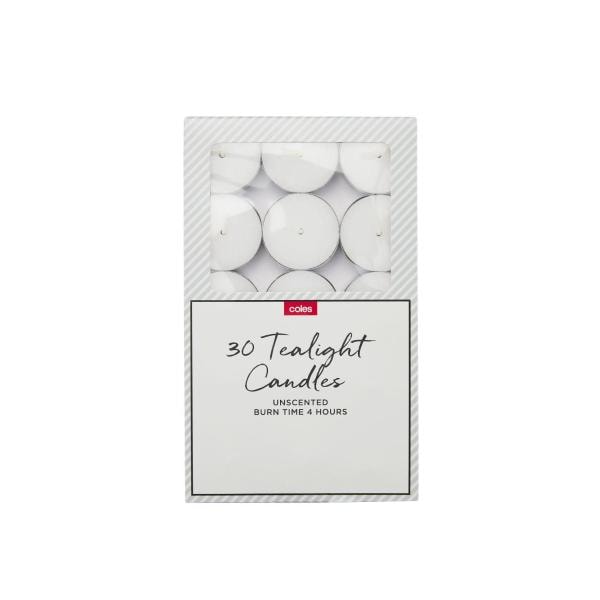 Tealight Candles | 30 pack