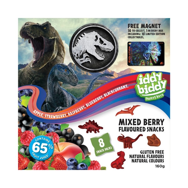 Iddy Biddy Fruit Snacks Mixed Berry | 160g