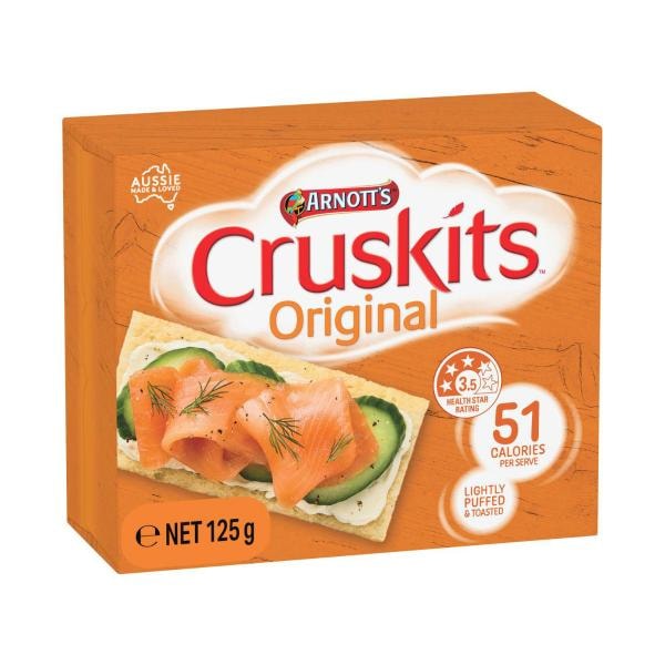 Arnott's Cruskits Original Crispbread | 125g