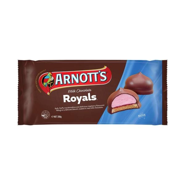Arnott's Royals Milk Chocolate Biscuits | 200g