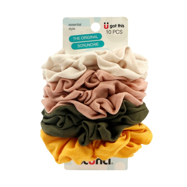 Scunci Scrunchies 10 pieces | 1 pack