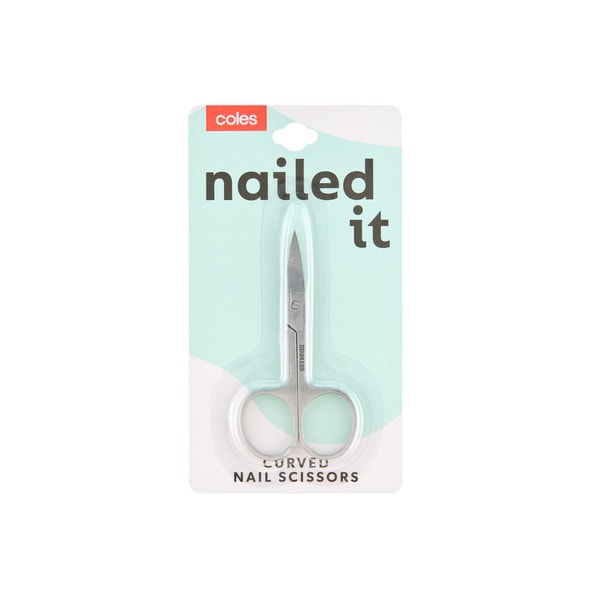Coles Curved Nail Scissors | 1 pack