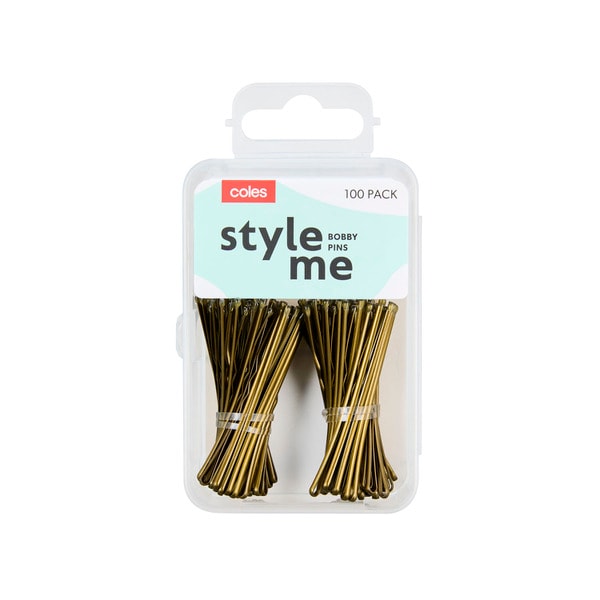 Coles Blonde Bobby 100 Pins | 1 pack