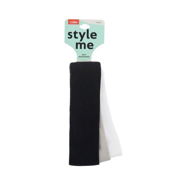 Coles Soft Headbands | 3 pack