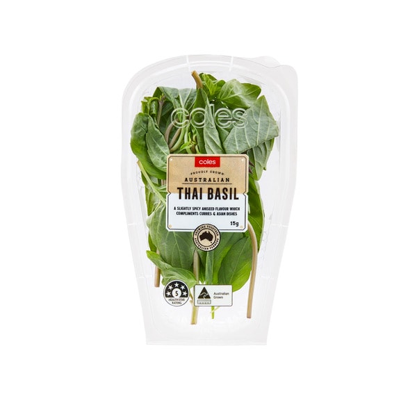 Coles Herb Thai Basil Punnet | 15g